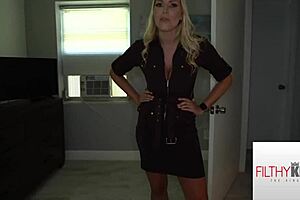Screwing my stepmom’s huge tits while filming myself in POVolated outside