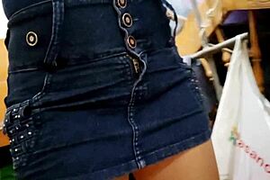 Slowly amateur worked up to the main attraction on display via video – big boobs and big asses