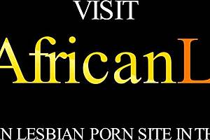 African lesbians are privileged to do some solo sex