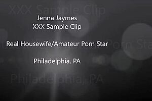 Here Jenna Jaymes gets fucked a big cock in this amateur video