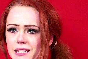 Sex kitten Bukkaking facial loads her mouth