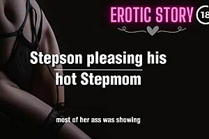 Two naked young man and a woman having sex with each other’s: Hot step son and his step mom
