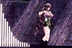 In this Bobopenguin video you watch a MMD dancer get her staccato nudity on