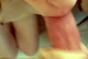 Mona POV blowjob after taking shower