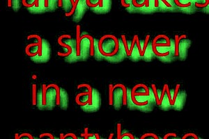 Wet and wild: Amateur girl in the shower