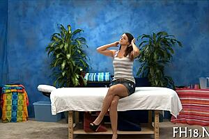 Video contains sensual massage scenes