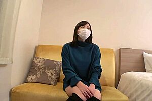 Japanese amateur has her ass spanked and fucked raw in home video