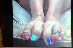 Cumming on His Feet: A Tribute to Funfetishcpl978