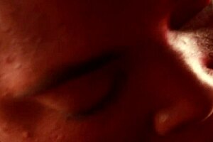 True High Definition video of a submissive amateur fondling and being deep throated by an older slave