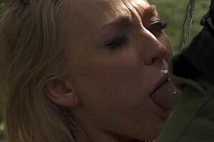 Leslie Taylor’s perfect blowjob – Kayla Green’s throat fucking skills