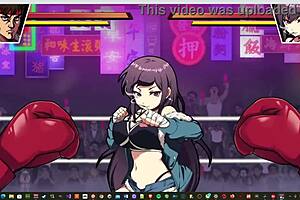 It will surprise no one that a virtual waifu takes a punch in the face