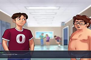 Summer time saga: Eve’s Busty Body on Display in Part 3