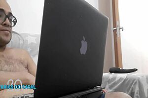 anal pleasure and hot massage for big cocked shemale