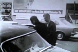 The internet crowd catching British vintage group sex in a public setting