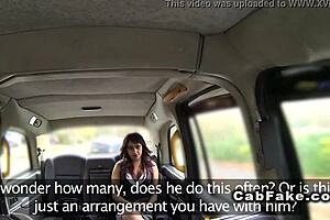 A free ride and a blowjob from a lucky guy for black beauty