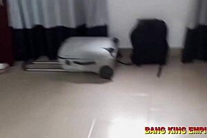 Innocent couple caught camera