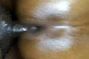 A huge black cock backshots ebony brown sugar