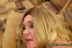Here comes a hot MILF, when the wife is away, get naughty