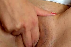 Pink pussy sensual solo play