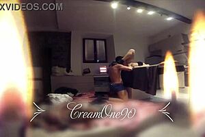 Damsel gushes inside man’s mouth