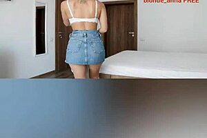 deepthroat blowjob stepsister’s blondie