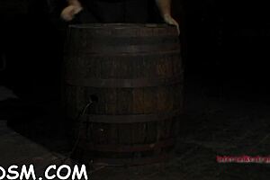 POV blowjob and whipping of bent over slut