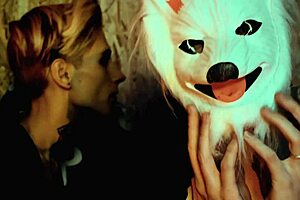 Performing oral sex on a hot gay werewolf and having anal sex