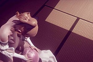 Footjob and blowjob un censored cosplay hentai