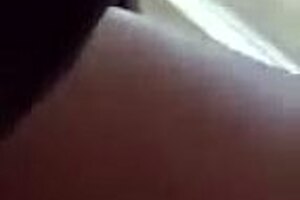 Zoom on happy teenage girl sucking cock and getting creamy mouthgape while finishing off on her Tits