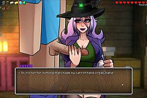 Big tits and big ass anime hentai pornplay in Minecraft with big tits and big ass