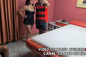 European pornstar with big tits and huge cock gets a double penetration