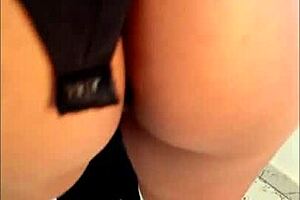 Naked babe slut gets her dirty pussy fucked in this hardcore screw my brains out schoolgirl threesome fuck fest