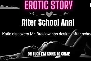 A old and young teacher use anal play on a student
