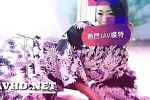 Watch this piece of Japanese adult film through stockings and an enthralling Asian amateur talent