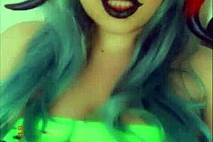 Big-breasted babe puts out new solo video of her curvaceous body