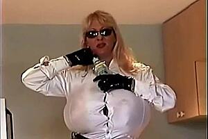 In 2010, fake tits breathe in silk and shine in silicone and oil