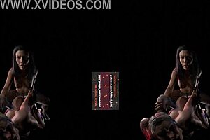 Hardcore action with strapon and dildo Lesbian sex