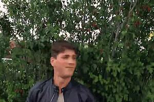 Czech hunter 557 exposes a gay man to have his ass rammed in the public domain