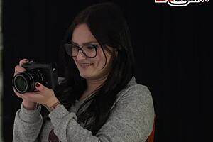 Neon Titty: Seed stocked, brunette babe roses, filler, casting fucked by black cock