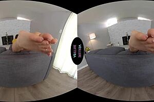 Fingering and fingernail polish in a fetish video