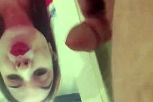 A man masturbation video that is followed by a cumshot scene