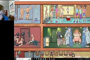 60fps cartoon porn game with perky boobs and uncensored masturbation