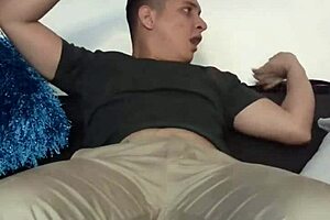 Male sub by gay with big feet
