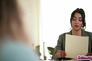Black and White lesbians have wild sex romps after a letter informing one that the other has bequeathed property