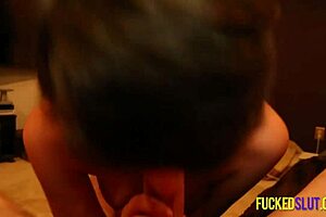 Another video: Amateur teen blows the camera while stroking his dick in a POV manner