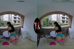 The world’s first VR hardcore pornography scene with Vrlatina and big tits