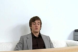 Cock sucking of a young gay hunk plus hardcore anal sex with high quality video
