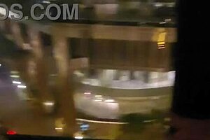 Here coming hard in public outdoor masturbation session