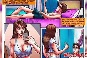 A 30-year-old cartoon junkie sleeping with a large-chested beautician
