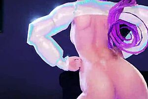 3D Hentai Anime: In Hololive ,Live2D ‘s new Bunny Girl Towa is a Knight of MMD